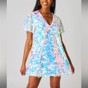IN SEARCH OF SIZE LARGE BUDDY LOVE DRESS